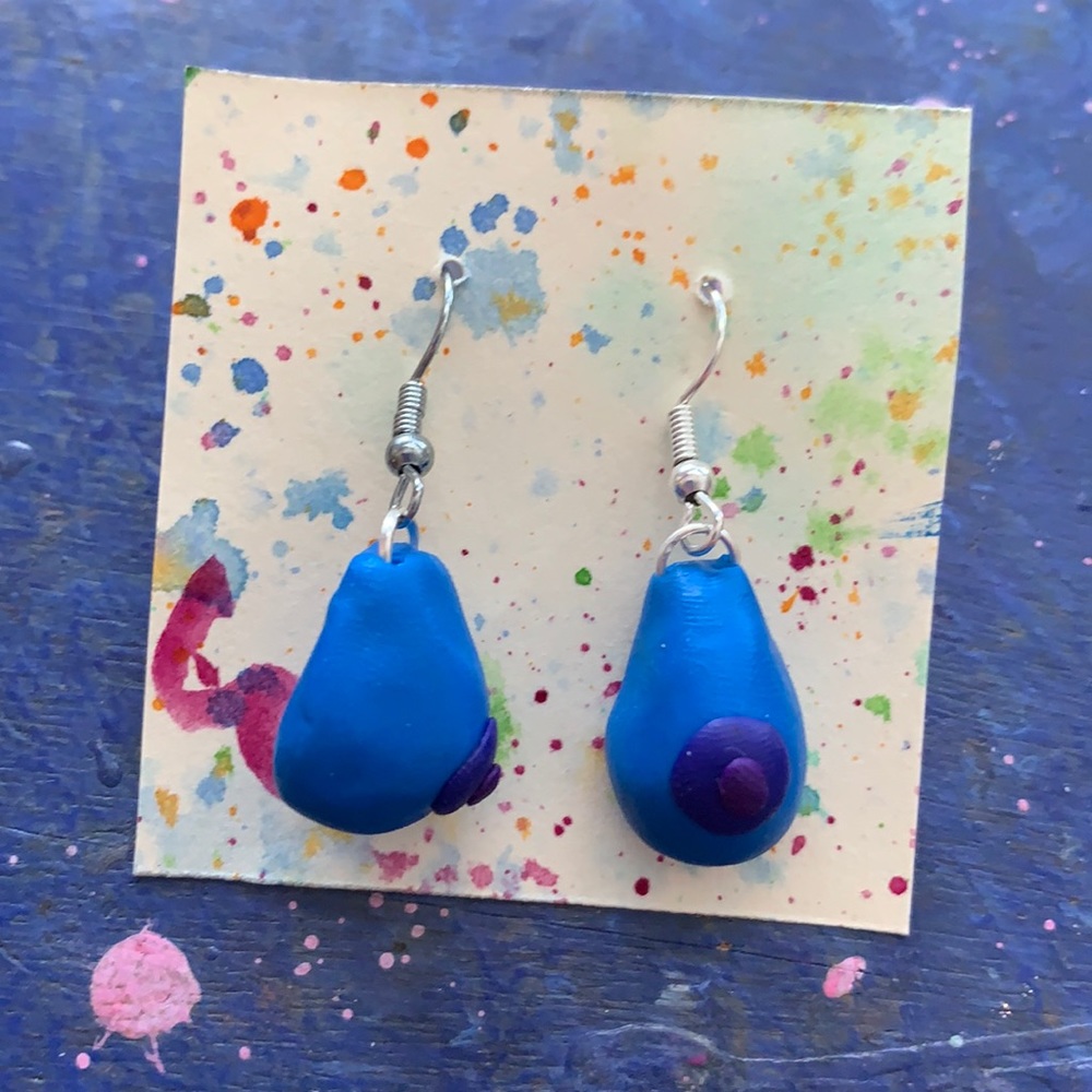 Boob Earrings